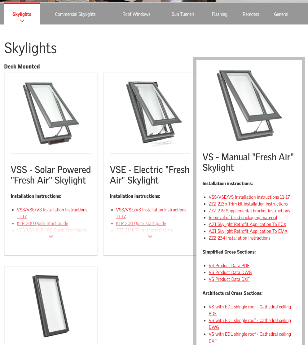 VELUX Installation Instructions